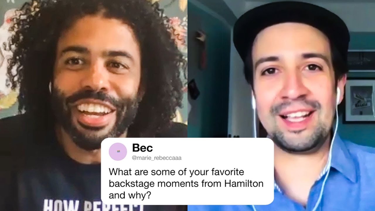 The Hamilton Cast Answers Hamilton Questions From Twitter Tech Support Wired Cyber Tech Tv - guess the singer roblox answers male rappers